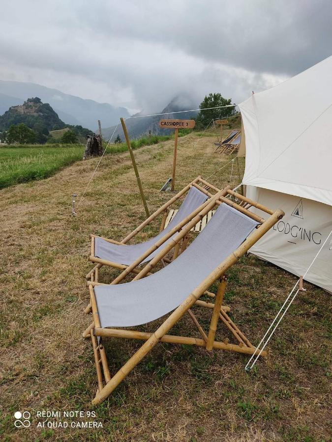 Hotel Lodg'Ing Secret Camp Ariege Lordat Exterior foto